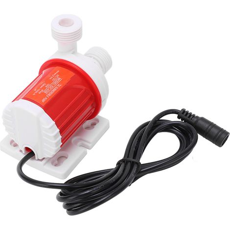 Pompe de circulation sans balais, mini-pompe submersible silencieuse pour usage domestique, 12 V CC, 10 W, hauteur de refoulement de 3,3 m (1/5)