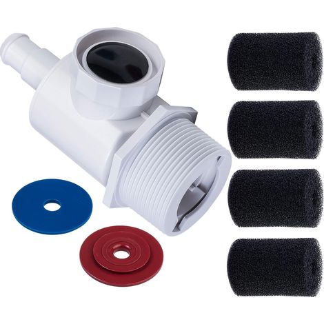 9-100-9001 Pièce de rechange pour connecteur UWF pour nettoyeur de piscine avec 4 paquets 9-100-3105 Épurateur de tuyau de balayage (1/5)