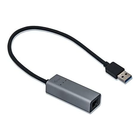 i-tec USB 3.0 Metal Gigabit Ethernet Adapter 1x USB 3.0 vers RJ-45 avec LED pour Windows MacOS Linux Android (1/4)
