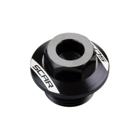 Tornillo de sujeción superior de horquilla Scar Racing KTM SX/SXF/EXC/EXCF '03-, Husqvarna, Gasgas, Husaberg negro