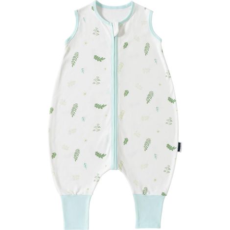 Sac de Nuit Bébé 0.5 TOG Convient aux Bébés de 90 à 100 cm -100% Coton  Couverture Portable Nouveau-Né à Double Fermeture Éclair  Matériau Doux (1/5)