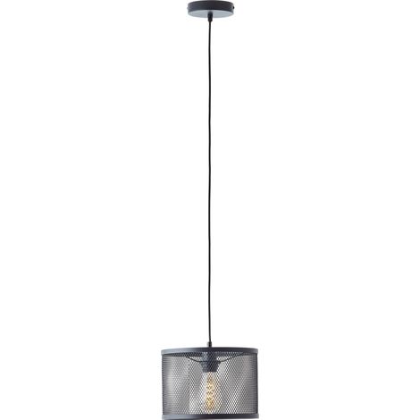 Brilliant Lampe Maze Pendelleuchte 25cm schwarz Metall/Glas schwarz 1x A60, E27, 60 W
