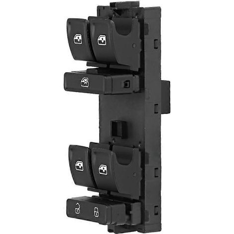 Fensterheberschalter, schwarz, Fahrerposition, passend für Santana 34D 959 857 D