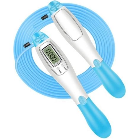 Corde bleue à 2.8 millions - Ensemble De Cordes À Sauter Électroniques Sans Fil, Écran Lcd Intelligent, Compt