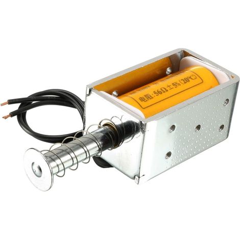 Carte d'approvisionnement Bobine magnétique tubulaire Électroaimant AC220V 56 Ohms Type push-pull (1/4)
