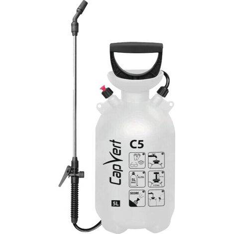 Pulvérisateur C5 Capvert - A pression préalable - 5 L - Joint NBR