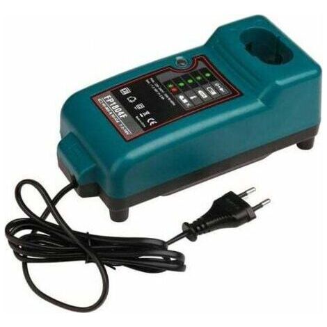 Chargeur de batterie Makita 7.2V-18V – Compatible Ni-MH et Ni-Cd – Ventilateur intégré pour refroidissement – Remplacement DC18RA, DC18SE, DC1414