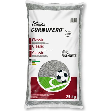 Hauert Rasendünger Cornufera Classic 25 kg 20-5-10 Profidünger Sportplatzdünger