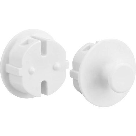 SAUBA 106269 0377 Inserto per prese Bianco 1 pz. (1/2)
