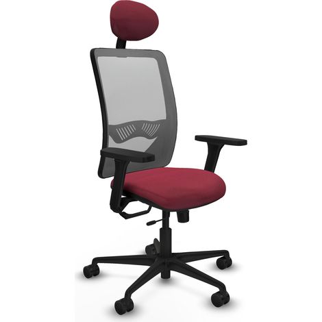 Sedia da ufficio piqueras y crespo Zulema nero supporto ergonomico (1/2)