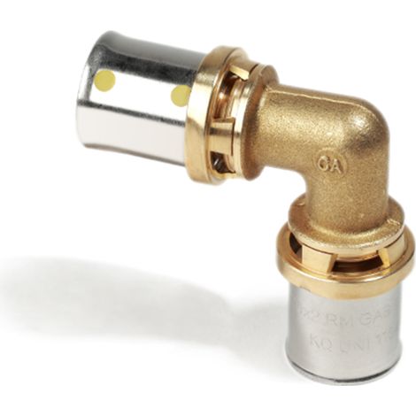 Raccordo Curvo 90° 16X2 a Pressare Multipinza GIACOMINI RM122Y203