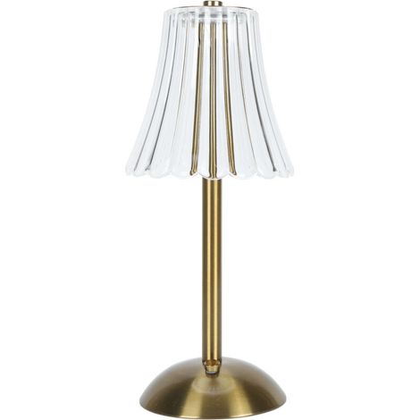 Dreifarbige Schreibtischlampe, kabellose Tischleuchte, 1200-mAh-Akku, Touch-Bedienung, Vintage-Stil, für Schlafzimmer und Restaurant
