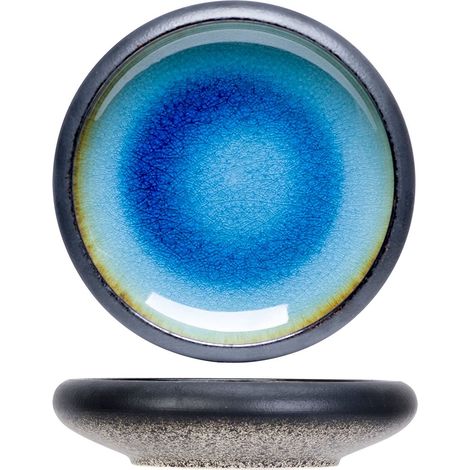 Assiette Creuse Bleu-D15,5XH4CM- 33CL-Lot de 3 (1/4)