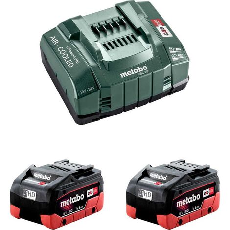 Metabo CONJUNTO BÁSICO 2 X LIHD 5,5 AH (685122000)
