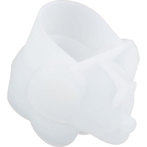 Moule en résine époxy en forme d'éléphant, moule en silicone cristal pour moulage DIY, décoration de rangement 3D