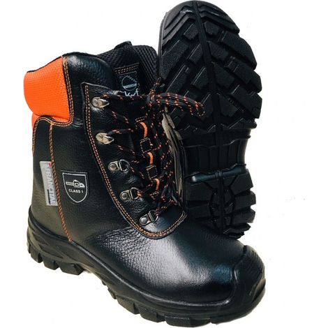 Chaussures forestières Francital SALIX cuir coque classe 1 - EN ISO 20345 et EN ISO 17249 (1/4)