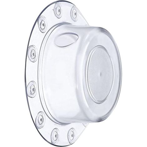 Bouchon de trop-plein de baignoire en silicone – bouchon de vidange pour baignoire et lavabo avec ventouse pour la salle de bain (1/4)