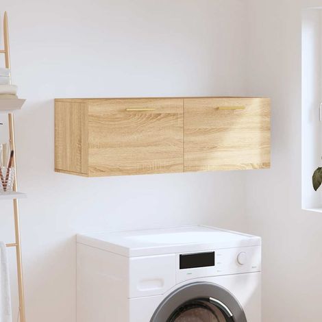 Wandschrank Sonoma-Eiche 100x36,5x35 cm Holzwerkstoff