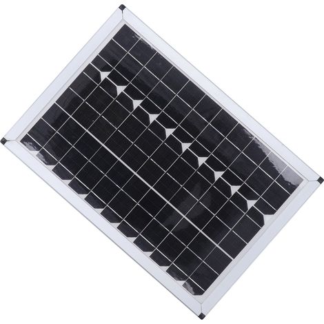 Pompe solaire immergée 20W avec panneau solaire, fontaine 12V, hauteur de refoulement 5m, pour jardin et bassin (1/5)