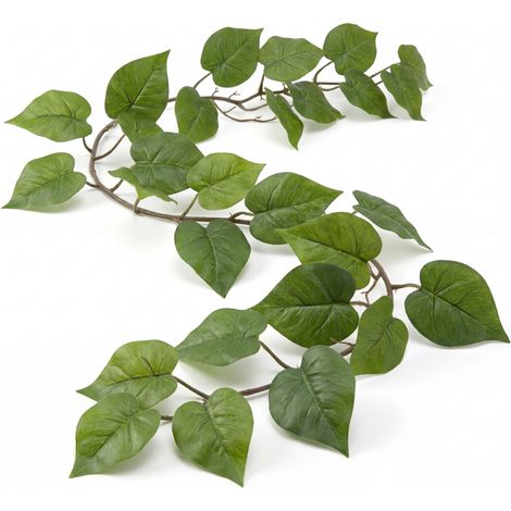 Filodendro rampicante artificiale per terrario - BioPlant Hanging Philodendron 120 cm
