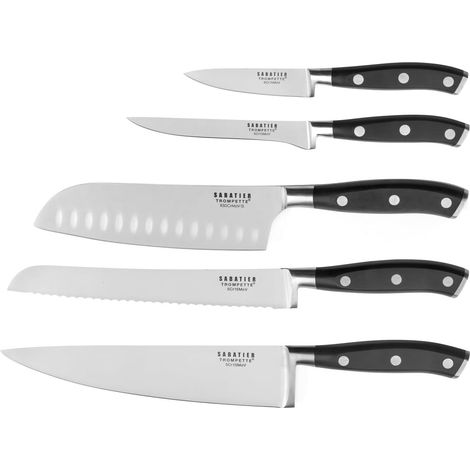 Sabatier Trompette 865700MBA101K Vulcano Set 5 couteaux de cuisine (1/5)