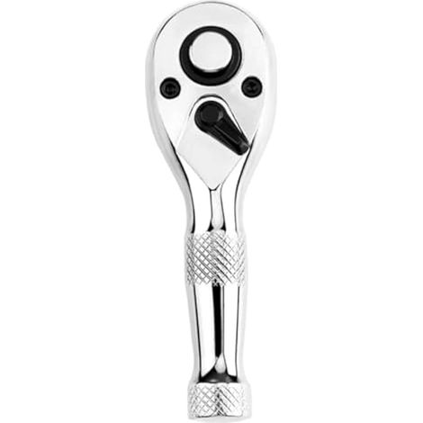 Clé à cliquet courte, manche mini cliquet 1/4", clé à rochet réversible 72 dents à dégagement rapide (1/5)