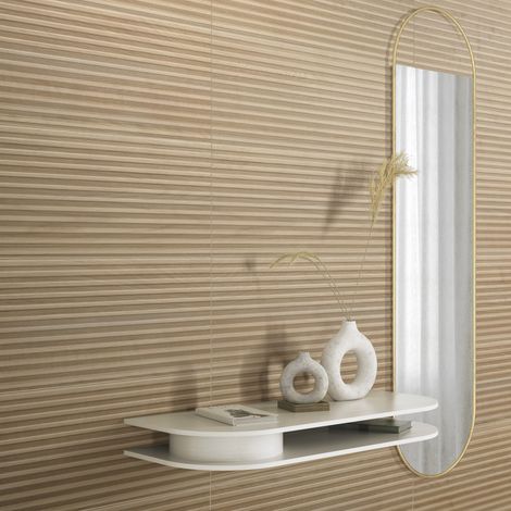 Faïence - OSLO - VANILLA - Naturel - 90x30x1,17cm