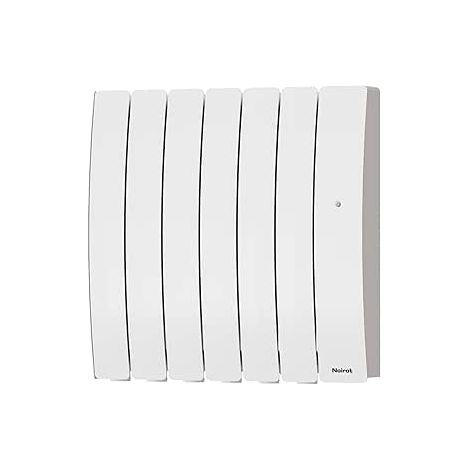 Radiateur à inertie fluide NOIROT Actiflo horizontal 1000W blanc connectable