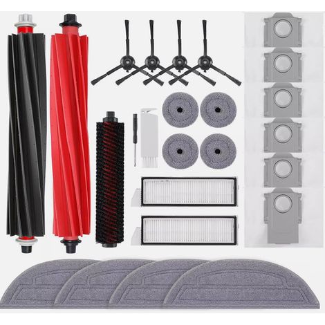 Kit d'accessoires Roborock S8 MaxV Ultra, Pièces de rechange pour G20S, série S8 (1/5)