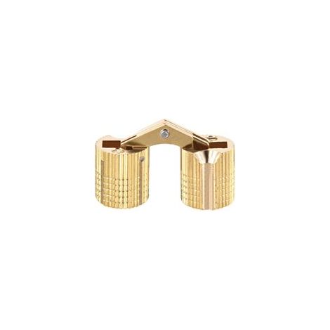 Stück zylindrisches Scharnier, unsichtbares Scharnier für Tür, Schrank, Schrank, 12 mm, offener Winkel 180° (1/3)