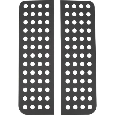 Poignée de porte en plastique en forme de cœur, robuste, universelle, décorative, anneau d'avertissement pour pare-chocs arrière, bleu (1/5)