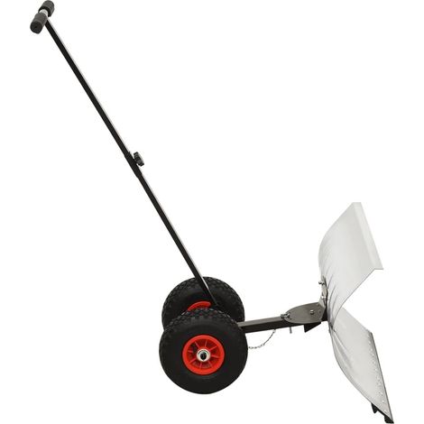 INLIFE Pelle à neige manuelle avec roues (1/5)
