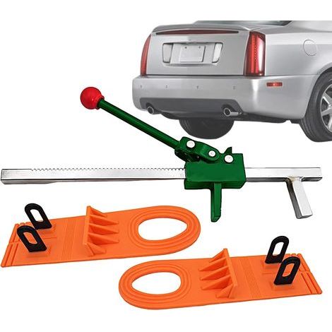 Outil de réparation de bosses de voiture – Kit d'outils d'extraction de bosses Ensemble de feuilles de traction manuelle pour panneau de véhicule, ajustement de garniture de pare-chocs (1/5)