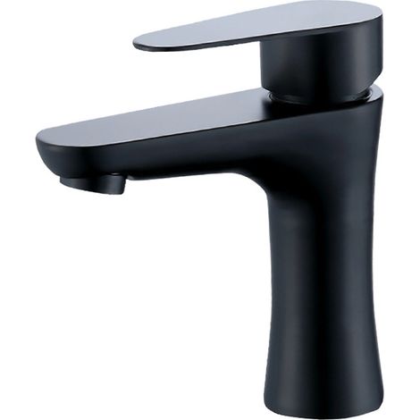 SHINING HOUSE Lavabo à trou unique robinet WC mitigeur chaud et froid lavabo étirage ménager et tréfiler (1/5)