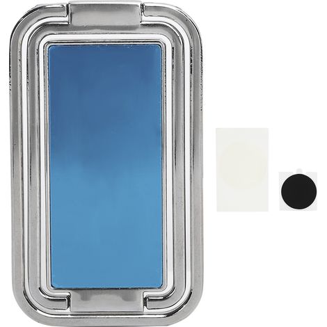 Support Téléphone Portable Anneau - Rotation 360° - Alliage Zn - Support Bureau et Prise Main - Argent - 1 Pièce (1/5)