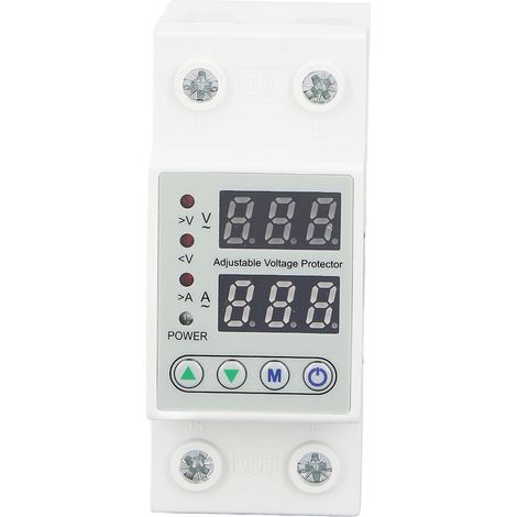 Protecteur de Tension Automatique 40A 220V avec Affichage LED - Redémarrage Automatique (1/5)