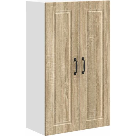 Maison Exclusive - Armadietto a muro PORTO Rovere Sonoma 60 x 31 x 100 cm