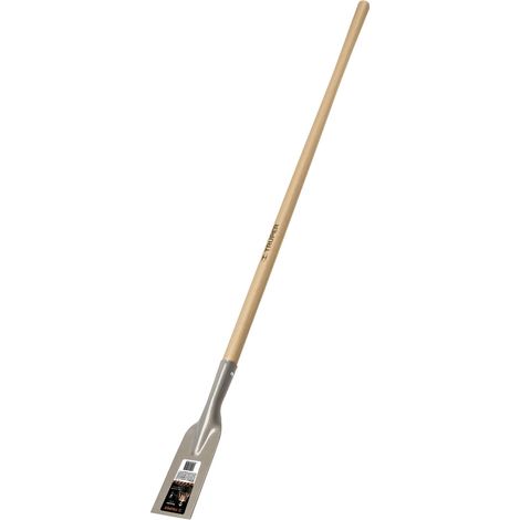 Rasqueta 100mm, mango largo madera