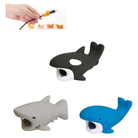 (E)3 Pièce Protecteurs de Câbles pour Animaux, Protecteur de Câble Animal, pour la Protection Contre la Rupture du Câble de Chargement USB, Compatible avec Iphone, Android (1/5)
