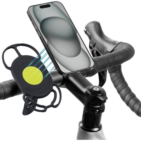 Bike Tie 4 Magnetic, Support Vélo MagSafe + Sticker Magnétique (1/5)