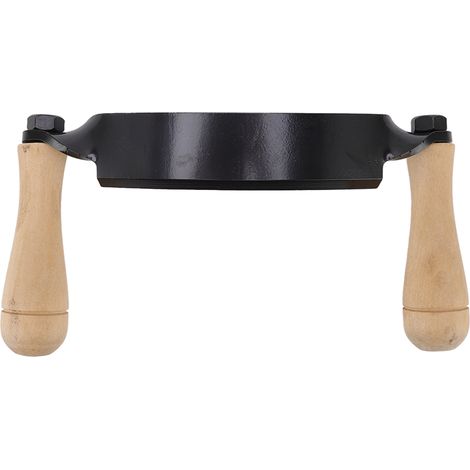 Dessiner un couteau en bois poignée HRC 30 en acier tungstène durable rasage de netteté élevée pour les meubles en bois en rondins 8 pouces