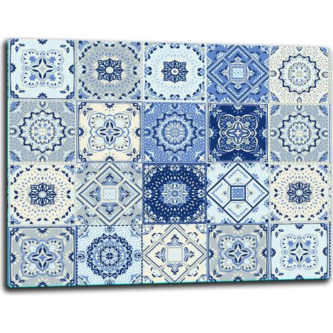 Tagliere in vetro 52x40 mosaico (1/5)