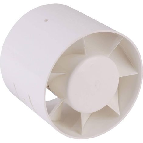 Wallair 20100258 ventilador tubular blanco 10 cm