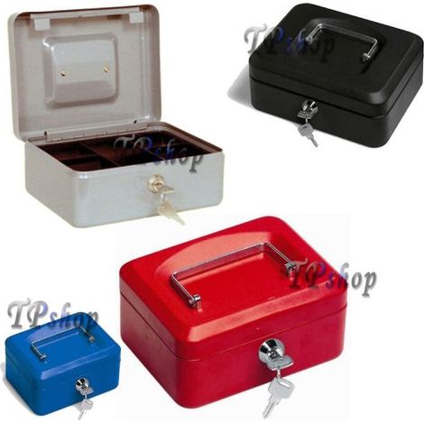 CASSETTA SICUREZZA PORTAVALORI MINI PORTAMONETE BANCONOTE CHIAVE 150x120x80 mm Non applicabile,COLORE IN BASE ALLA DISPONIBILITA'