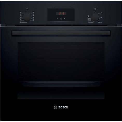 Bosch – Four traditionnel multifonction 66L – Nettoyage EcoClean – Classe énergétique A – Couleur noir