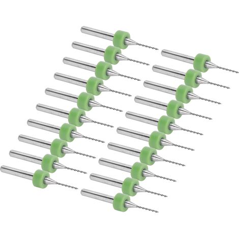 20-teiliges PCB-Bohrer-Set aus Wolframstahllegierung für Leiterplatten (Mikro-Dreh-Vertikal-Stanzwerkzeug) (1/5)