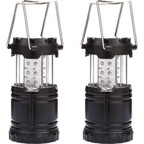 2Emballage individueldirigéLampe de camping, lumineuse et portable, lampe de survie, format compact-18 LED (1/5)