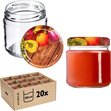 KADAX Glas Klara 200ml fi66 TO-210 Packung mit 20 Stück + (1/5)