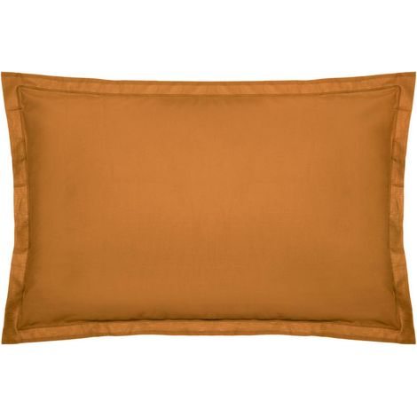 Fodera per cuscino carina in cotone 50x70cm giallo cumino - Atmosphera créateur d'intérieur