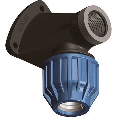 Connettore a gancio in PP 20x1/2" per tubi dell'acqua in PE PN16 BAR